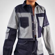 Load image into Gallery viewer, Cropped Double Trouble Jacket